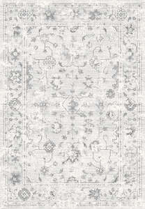 Alfombra Tejida Clásica Heritagea con Medallón, PP Termosellado, PES 604K Puntos, 2250 Gsm, 11mm Pelo Corto, Tonos Neutros, Colorida, Turca - Product Image 3