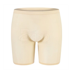 Pantalones Cortos de Compresión para Hombre, Estilo Urbano, Tallas Grandes, Cintura Elástica, Diseño Sólido, Transpirables, de Secado Rápido, Spandex/Poliéster - Product Image 4