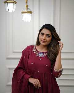 Elegant Designer SILK <b>Kurti</b> <b>for</b> <b>Women</b> With Traditional Ethnic Style and Comfortable Fit Available in Bulk Quantity - Product Image 4