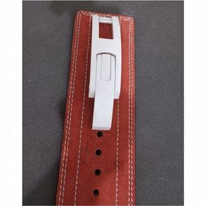 2024 cinturón de levantamiento de pesas personalizado de alta calidad, palanca de elevación de cuero, cinturón de palanca de entrenamiento de gimnasio, Cinturón de piel de vaca - Product Image 5