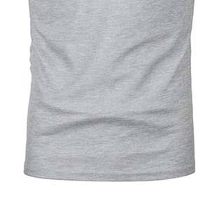 Polo de talla grande para hombre, camisa de punto transpirable corta informal de estilo sólido con logotipo bordado e impreso personalizado de algodón 100% - Product Image 6