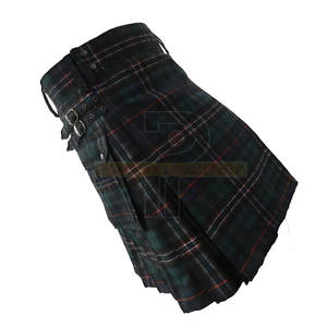 2023 Kilt Tartan traditionnel écossais pour hommes 6 Yards coton/Polyester séchage rapide confortable taille et couleur personnalisées - Product Image 3