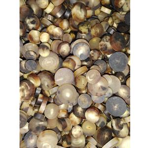 Botones Redondos de Cuerno de Vaca Hechos a Mano Ecológicos - Color 09/10 - Product Image 6