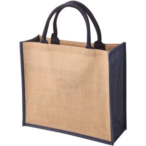 Sac en jute écologique 100% jute imprimé, léger, réutilisable, durable, de qualité supérieure, qualité export - Product Image 2