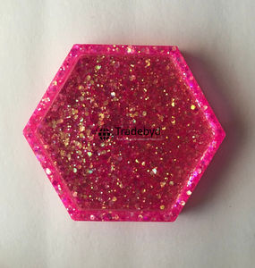 Resin <b>Coasters</b> 4X4 Inches Square Luxury Stylish Handmade Tabletop <b>Drink</b> <b>Coaster</b> Set Available in Different Colors Tradebyd - Product Image 6