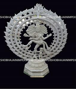 Elegant Namaste Guy & Lady <b>Statues</b> for Wedding Decorations - Product Image 5