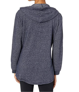 Sudadera con capucha de alta calidad para mujer, logotipo personalizado impreso de talla grande, comodidad, suave, ecológico, inteligente, Polar, sudaderas con cremallera completa, venta al por mayor de fábrica - Product Image 6