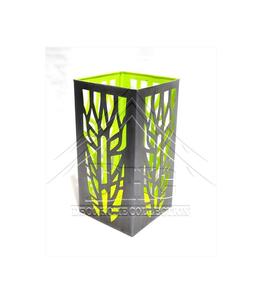 Vente en gros de bougeoirs cylindriques en métal romantique, décoratifs, avec découpes florales, pour les fournitures de fond de scène de mariage - Product Image 2