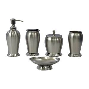 Ensembles de salle de bain modernes Accessoires de haute qualité derniers ensembles de salle de bain pour la décoration de la maison nouveau porte-savon/distributeur/boîte à mouchoirs - Product Image 4