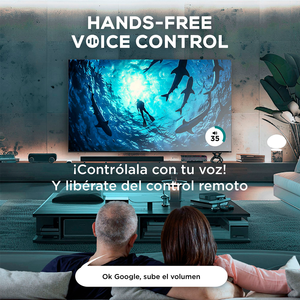 Televisor Inteligente TCL Google TV de 55" 4K con Tasa de Refresco de 120Hz y Pantalla de Plasma de 100 Pulgadas para Uso Doméstico u Hotelero - Product Image 4