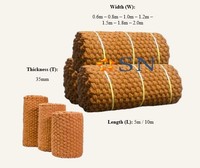 Top Vietnam Tapis de coco tissés à la main 100% fibres de noix de coco naturelles pour paver les chemins de terre pour les pique-niques et le camping