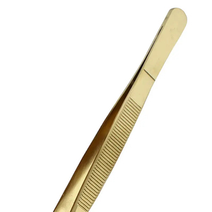 Pinzas de cocina de acero inoxidable Juego de utensilios de cocina de metal PC con puntas dentadas para cocina casera - Product Image 2