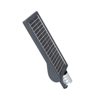 Lampadaire LED 50W 100% solaire, en plastique ABS, indice de protection IP66, certifié CE, garantie 2 ans, télécommande, faisceau réglable