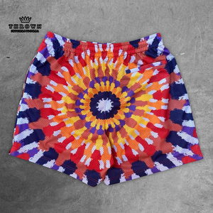 Mejor Oferta, Pantalones Cortos de Playa 100% Algodón para Hombre y Mujer, Diseño Único, Color Sólido, Logotipo Personalizado, Impresión por Sublimación 3D - Product Image 3