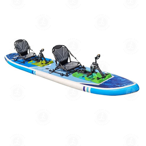 Nhà Máy nước nóng bền sử dụng nước xe đạp giá rẻ Kayak thể thao đại dương cá đạp TANDEM Kayak thuyền duy nhất 2 người để bán - Product Image 2