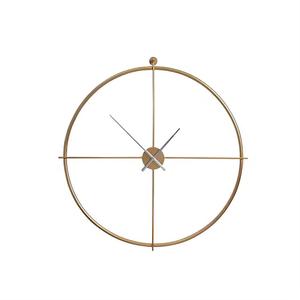 Horloge murale en métal nordique créative pour salon chambre à coucher mode atmosphérique horloge murale décorative fer aiguille affichage abstrait - Product Image 1