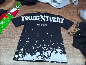 T-shirt d'été violet à manches courtes pour femme, qualité supérieure, 100 % coton respirant, tricoté, imprimé décontracté pour couples - Product Image 3