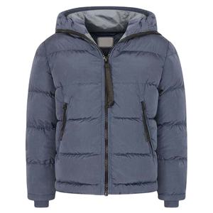 Chaquetas de invierno de alta calidad para hombres Elegante diseño personalizado con capucha Puffer Bubble Coat Precio razonable Tela de lona OEM disponible - Product Image 1