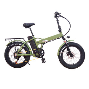 Bicicleta Eléctrica Plegable de Alta Calidad, Nueva, para Nieve, Transporte Económico, Batería de Litio de 48V 500W, Híbrida de Montaña - Product Image 2