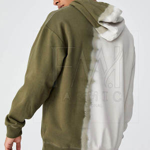 Trendy Men's Hoodies From Sialkot 100% Cotton Comfortable Plain Design with Customizable Embroidered <b>Patches</b> for Winter - Product Image 2