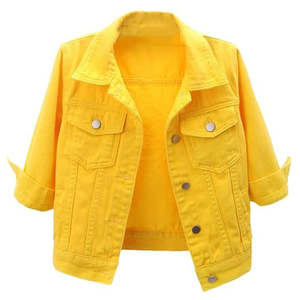 New Woman <b>Jacket</b> Denim Coat <b>Women</b> Loose Fashion Personality Hole Clothing Trend Ripped Long Sleeve Jean <b>Jackets</b> - Product Image 4