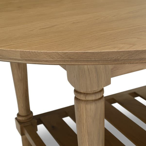 Mesa de salón ovalada minimalista - Product Image 3