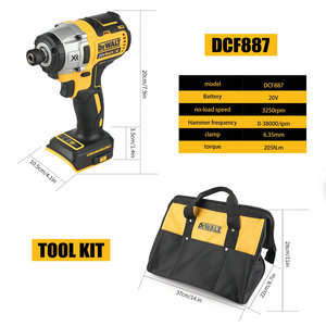 Taladro/Atornillador de Impacto Inalámbrico DeWalt DCF887 de 20V, Taladro Eléctrico de Velocidad Variable para Uso Profesional en Construcción - Product Image 4