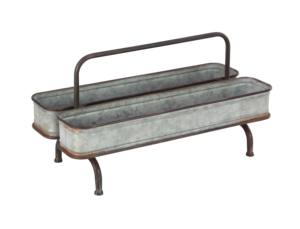 Manufacture Metal Planter Pot with <b>Stand</b> Modern Style Planter Set <b>Indoor</b> Outdoor Home Decor Item for Garden <b>Plants</b> Flower - Product Image 2