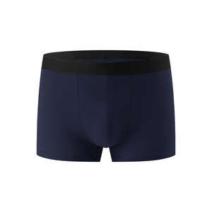 Calzoncillos Bóxer de Algodón Puro para Hombre, Transpirables, de Tiro Medio, Color Sólido, Paquete de 3, Ropa Interior Clásica y Sexy, Venta Directa de Fábrica - Product Image 3