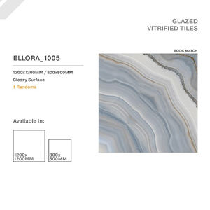 Sunny กระเบื้องเคลือบเงาขนาดใหญ่ขนาด1200x1200มม. แบบพรีเมียมกระเบื้องปูพื้นแบบยุโรปทันสมัยห้องครัวห้องโมเสก - Product Image 1