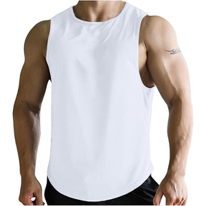 เสื้อกล้ามลำลองถักกีฬาวิ่งสำหรับผู้ชาย, เสื้อกล้ามผ้าแห้งเร็วระบายอากาศได้ดี - Product Image 4