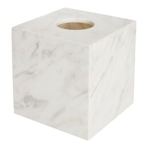 Brass Wire Cover Marble <b>Tissue</b> Box Use Hotel Custom White Black Square Rectangle Size Marble <b>Tissue</b> <b>Paper</b> Box Holder - Product Image 3