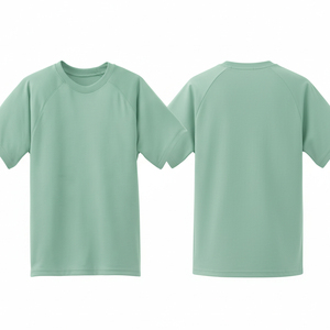 Grande taille coton col rond hommes T-Shirt tissu respirant en vrac approvisionnement en gros impression personnalisée Logo solide t-shirts - Product Image 6