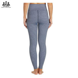 Leggings de yoga de cintura media para mujer, personalizados, transpirables, ecológicos, elásticos, de poliéster/nailon, con control de abdomen, pantalones de gimnasio - Product Image 5