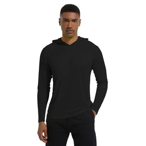 Quick Dry Breathable Anti-Bacterial Unisex Basketball Shooting <b>Shirt</b> with Hood 100% <b>Polyester</b> Customizable All Seasons - Product Image 1