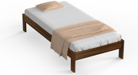 BLUEWUD Roverb lit de jour simple Deewan en bois d'ingénierie sans boîte de rangement pour enfants adultes chambre meubles de maison