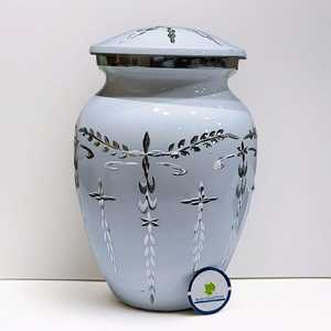 Urnas de metal de alta capacidad para dos seres queridos Venta de exportación Suministros funerarios disponibles en cantidad al por mayor - Product Image 4