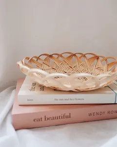 Bamboo <b>Basket</b> Offers Natural Strength And Lightweight Handling Making For Everyday Storage Display And Decorative Arrangements - Product Image 5