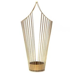 Soporte de paraguas decorativo para el hogar con acabado de esmalte blanco Venta caliente Diseño personalizado Paraguas de metal stsand - Product Image 4