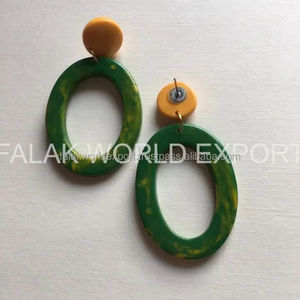Nueva joyería de moda Prue Buffalo Horn Earring Tamaño personalizado Mejor diseño Nuevas llegadas Buffalo Horn Earring Classic Look FWE - Product Image 5