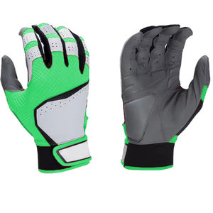 Guantes de bateo de béisbol de poliéster/algodón de alta durabilidad, comodidad transpirable, agarre de muñeca mejorado, ajuste Flexible, gancho de mano derecha - Product Image 5