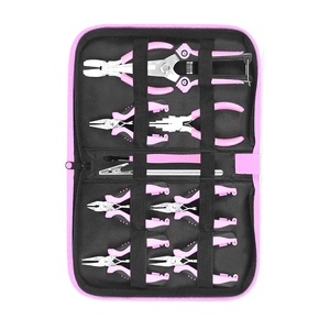 Kit de Alicates para Joyería de Acero Inoxidable OEM con Alicates de Precisión, Bolsa de Transporte Negra Resistente para Herramientas de Fabricación de Joyería para Artistas DIY - Product Image 6