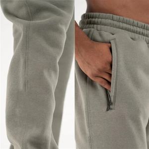 Custom logo Thick Workout Man Oversized Long <b>Jogger</b> Pants Heavyweight Cotton <b>Cuffed</b> Sweatpants - Product Image 5