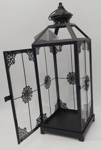 Decorative Black Metal Hanging <b>Candle</b> <b>Lantern</b> For Home Decor Wedding Party Decor in Wholesale Price - Product Image 6