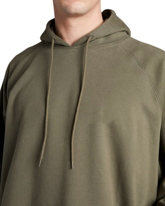 <b>Top</b> Quality Long <b>Raglan</b> Sleeves Pullover Style Drawstring Hood Custom Logo 100% Cotton French Terry Oversize Hoodie - Product Image 6