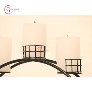 <b>Black</b> Color <b>Metal</b> Antler Style <b>Candle</b> <b>Holder</b> And Unique <b>Candle</b> Jar Premium Quality Large Tabletop Wedding Decorative Accessories - Product Image 3