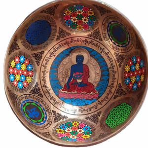 Nueva llegada: cuencos de luna llena con grabado multicolor - Product Image 1