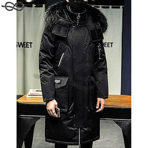 Chaqueta larga acolchada, abrigo de invierno con capucha, Parka acolchada impermeable a prueba de viento para clima frío, ropa de abrigo de invierno aislada - Product Image 3