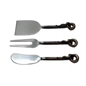 Juego de cuchillos para queso de nuevo diseño hecho a mano de resina y madera de mango, accesorios de cocina superventas para el hogar y la cocina - Product Image 4