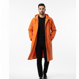 Imperméable d'extérieur léger et réversible coupe-vent imperméable pour hommes, logo personnalisé OEM, toutes saisons - Product Image 6